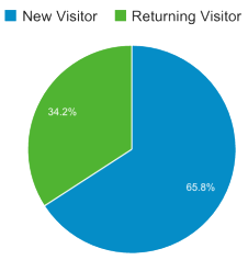 New VS Returning visitors New VS Returning visitors